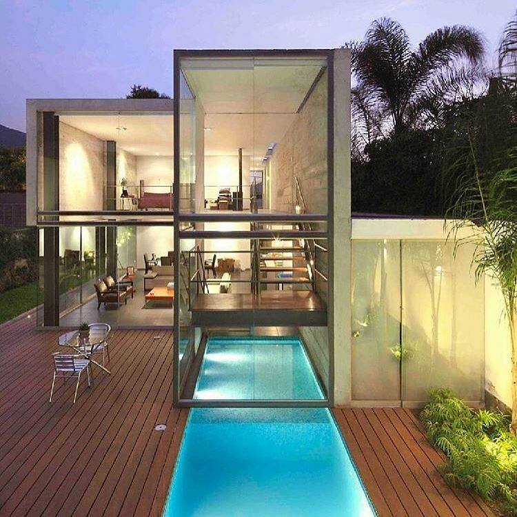 Contemporary Swimming Pool Design Idea