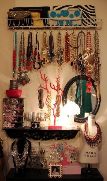 Genius Jewelry Storage Idea