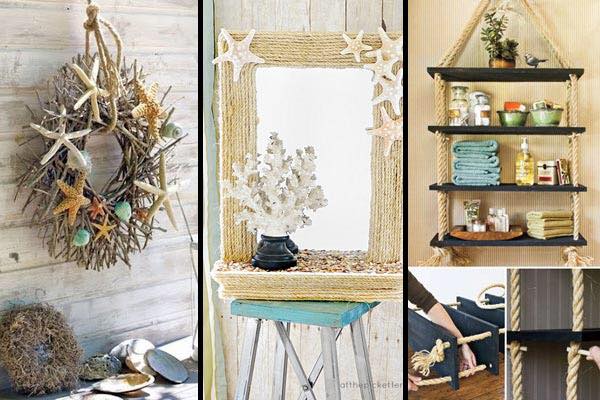 Graceful DIY Wall Hanging For Storage