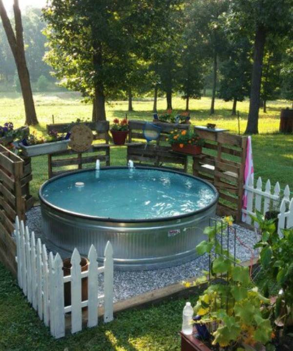 Hot Tub Or Stock Tank Pool Design