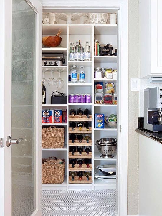 Organized Kitchen Shelves Idea