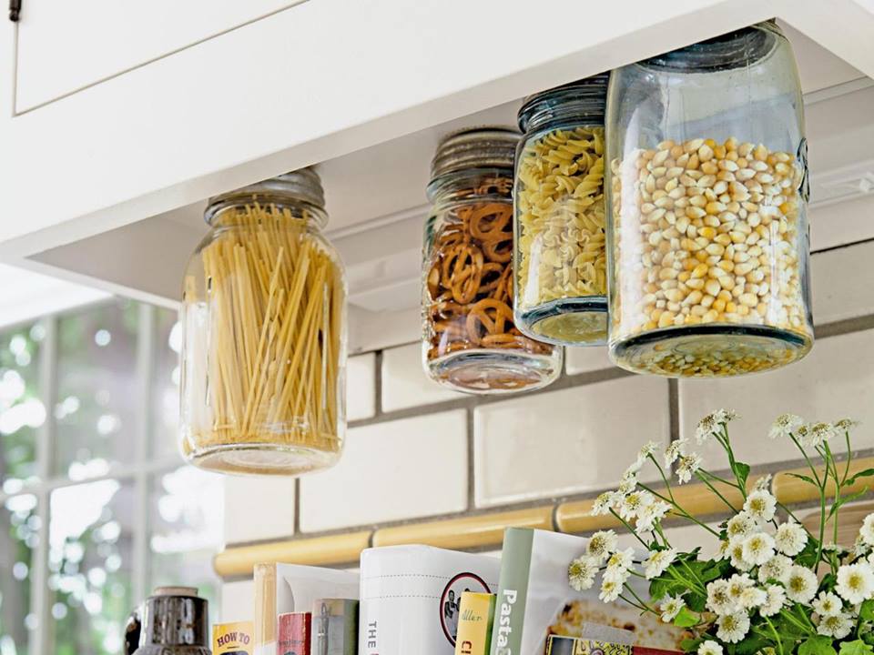 Perfect Hanging Jars Fot Kitchen Storage