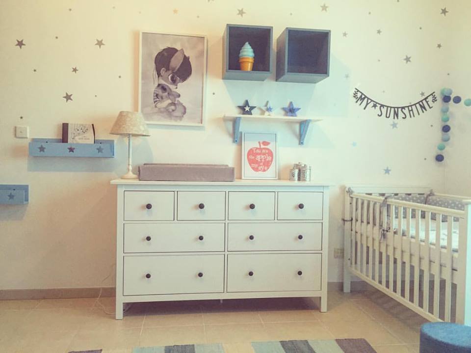 Room Is Decorated With Stars In Welcome Of Baby Boy