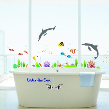 Sea Theme Bathroom Design Idea