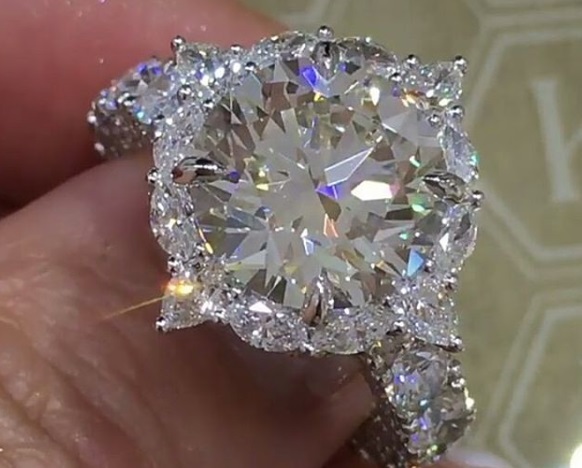 Absolutely Chic Cut Diamond Engagement Ring