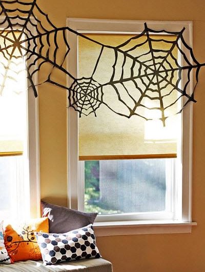 Adorable Spiderwebs On Walls