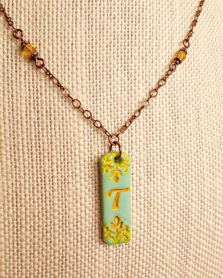 Amazing Vintage Inspired Personal Necklace Design