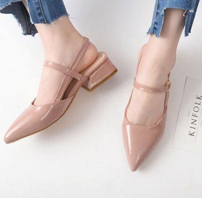 Awesome Pointed Toe Ankle Strap Pumps