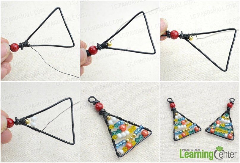 Breathtaking DIY Triangle Earrings
