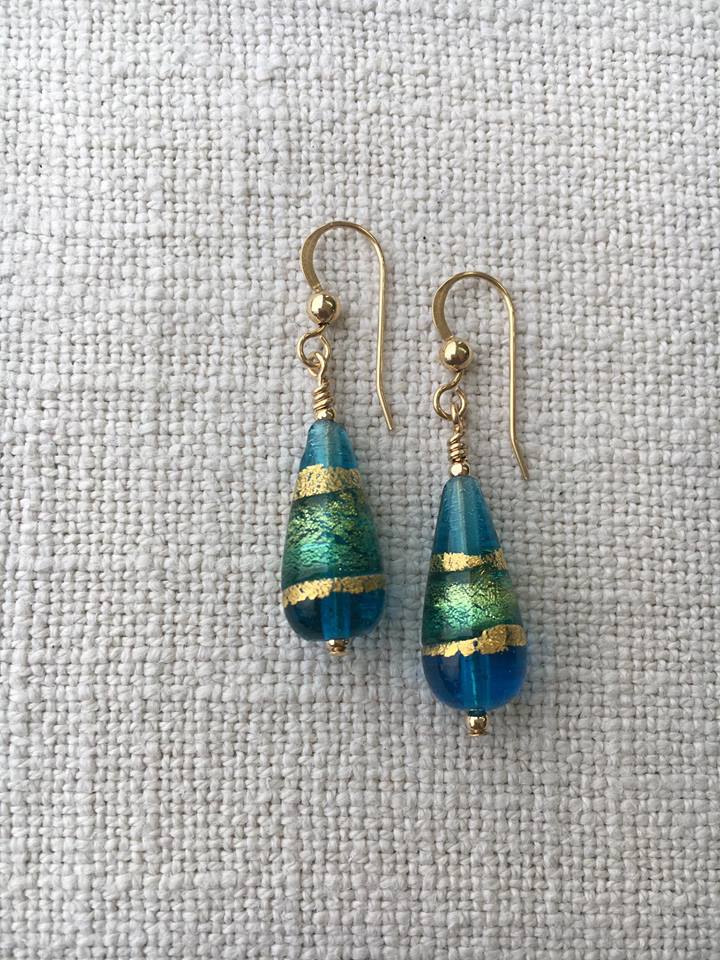 Charismatic Turquoise Drop Earrings