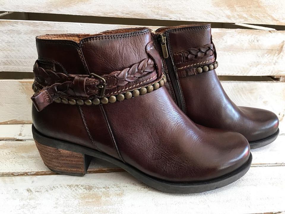 Chocolate Brown Pikolinos Ankle Boots