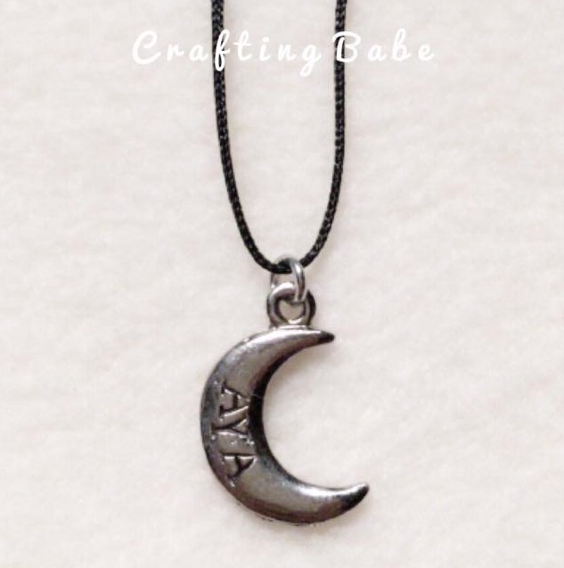 Fabulous Personalized Moon Necklace
