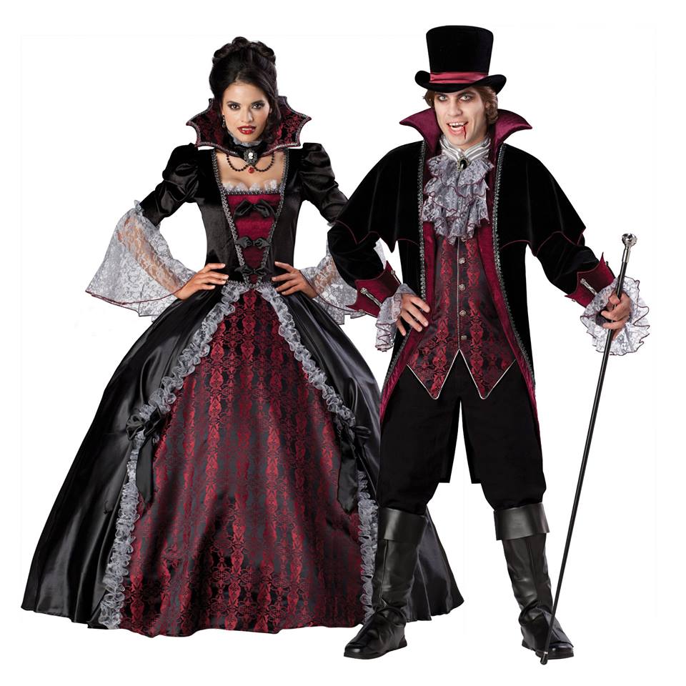 Gorgeous Couple Vampire Costumes