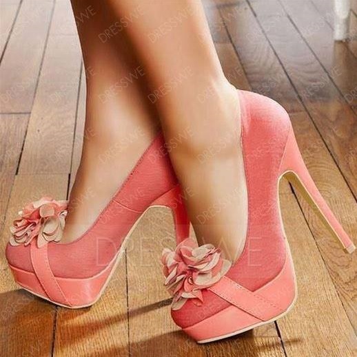 Mind Blowing Floral Round Toe Platform Shoes