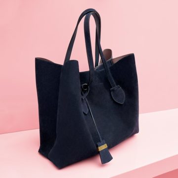Modish Suede Tote Bag For Different look