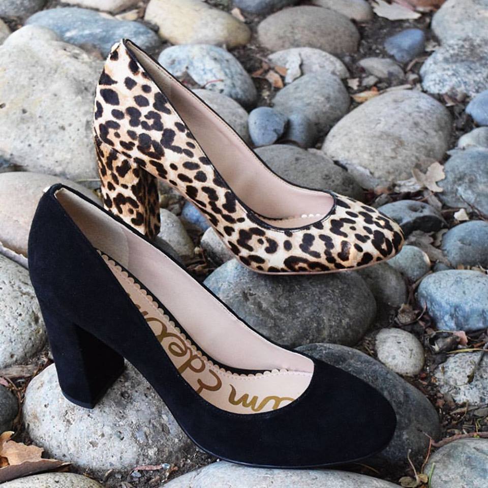 Ravishing Leopard Print Round Toe Heels