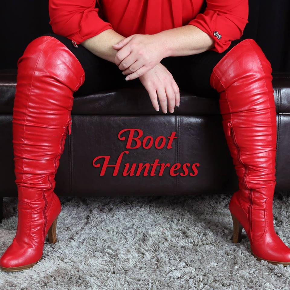Rocking Red High Heels Ovet The Knee Boots