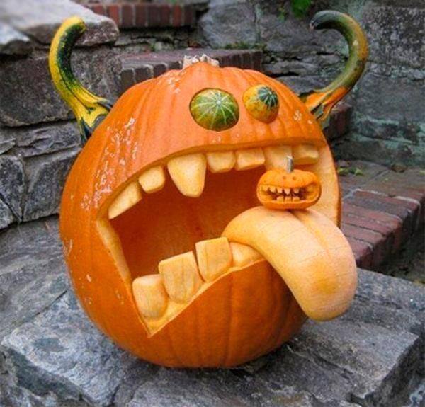 Sassy Pumpkin Carving Idea