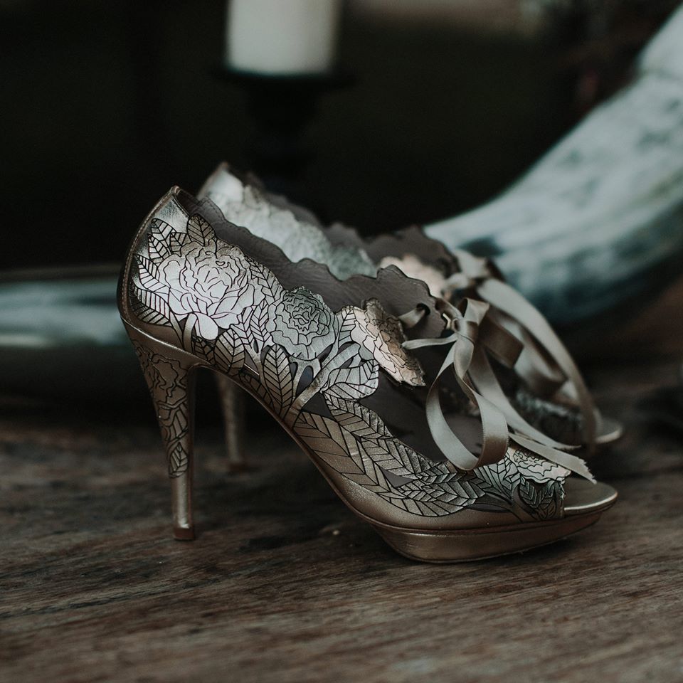 Stunning Inspiring Vintage Wedding Shoes With Lace