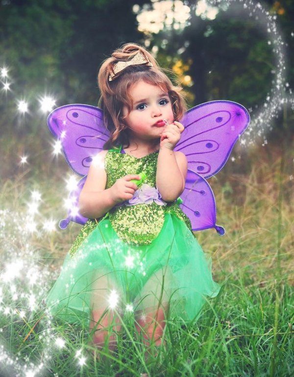 Tinker bell costume. Pic by bellethreads