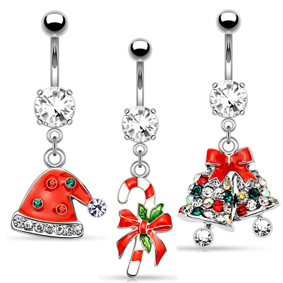 Charismatic Belly Rings For Christmas