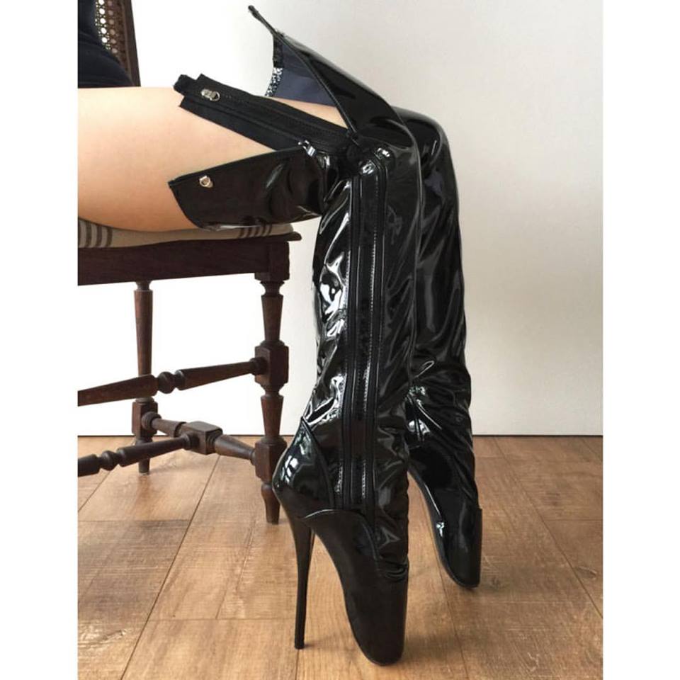 Exclusive Mid Thigh Black Boots