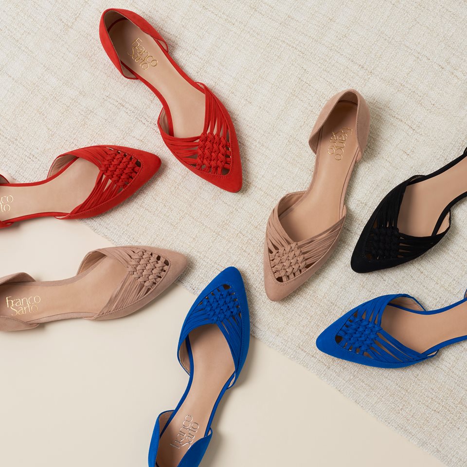 Fabulous D'Orsay Flats Design In Different Colors