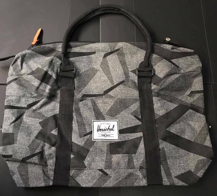 Black & Grey Daily Use Bag Design
