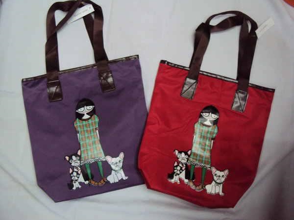 Doll With Animals Printed On Bag