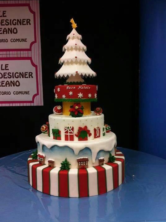 Droolworthy Christmas Party Cake Design