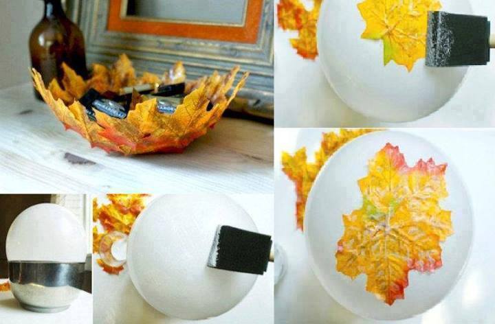 Exclusive Autumn Leaf Bowl
