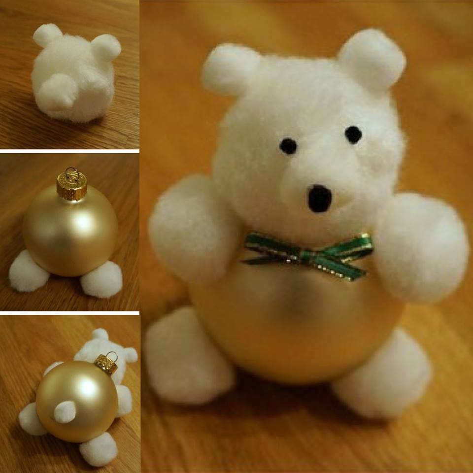 Fabulous DIY Teddy Bear Ornament