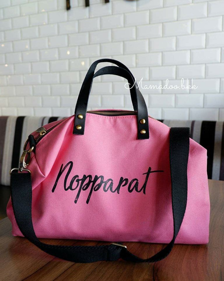 Fabulous Pink And Black Bag