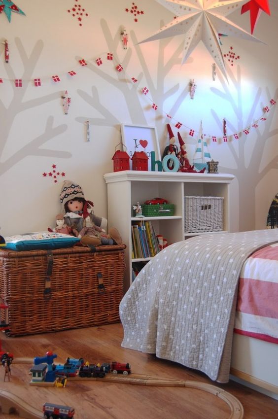 Gift Garland, Stars And Toys For Kids Room Decor