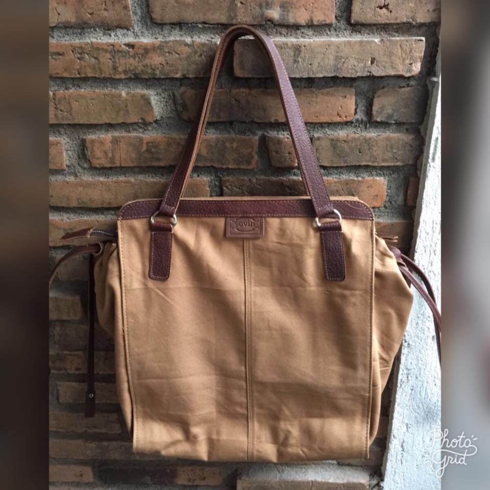 Graceful Leather Serra Tote Bag