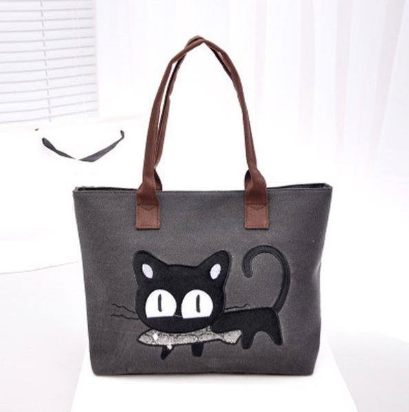 Greyish Cat Serra Tote Bag