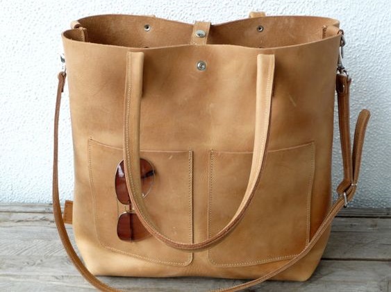 Large Serra Tote Bag With Big Front Pockets