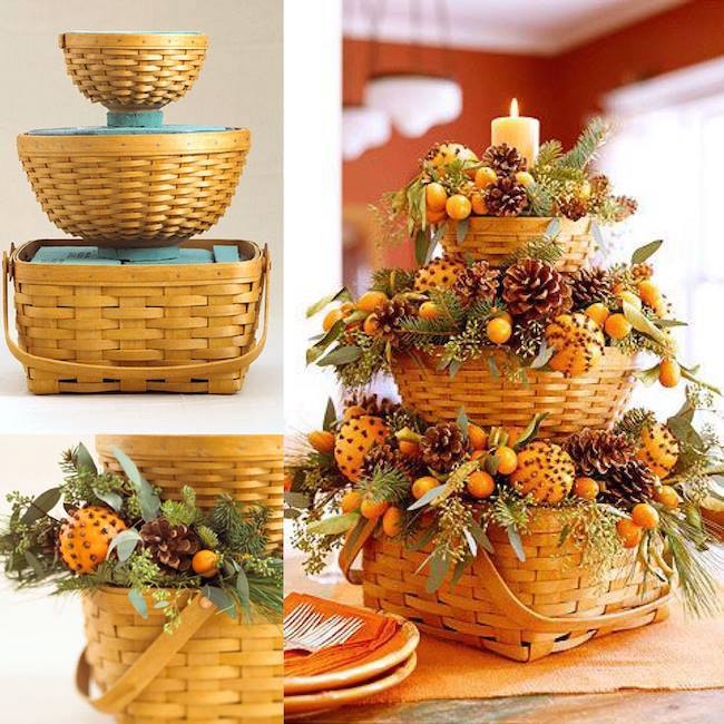 Nice Stack Basket Trio For This Fall