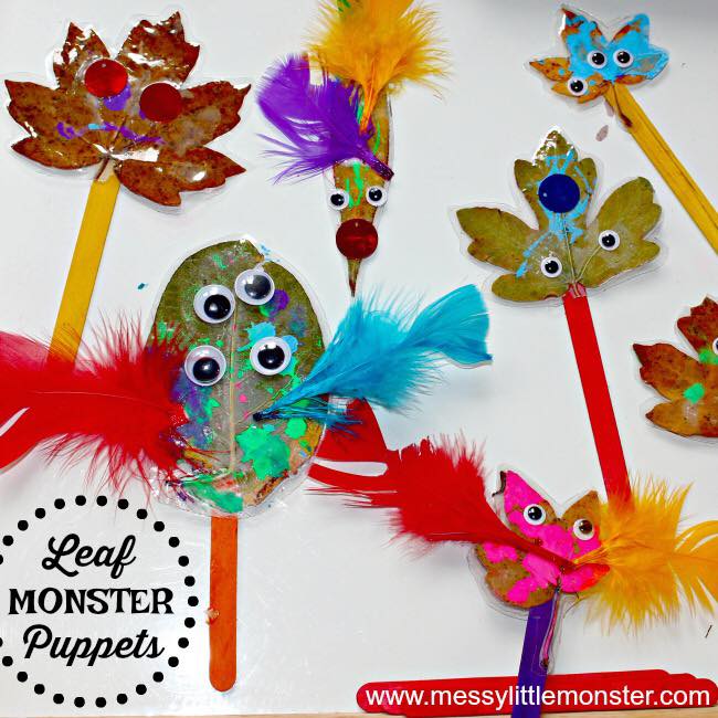 Outstanding Leaf Monster Puppets