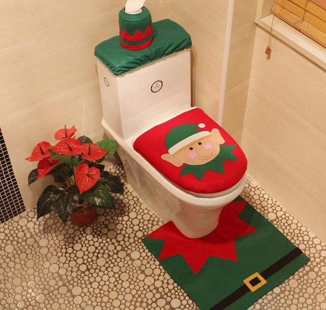 Perfect Christmas Bathroom Decor