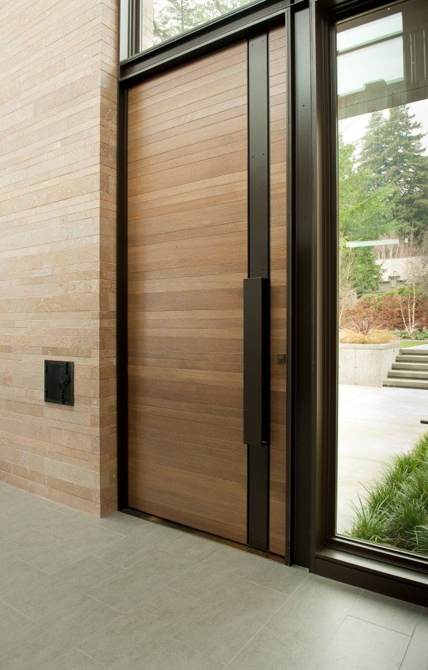 Simple Front Door Design Idea