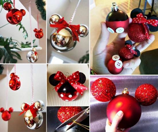 Stunning DIY Disney Christmas Ornmnets