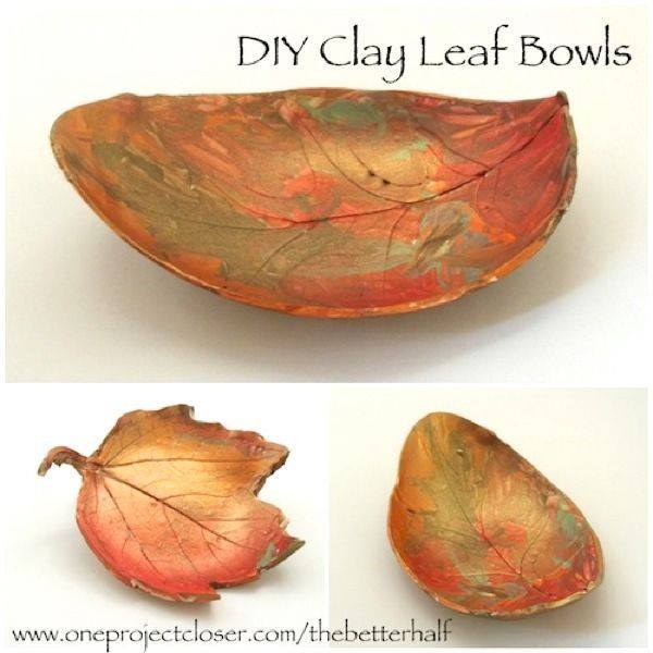 Ultimate DIY Clay Leaf Bowl