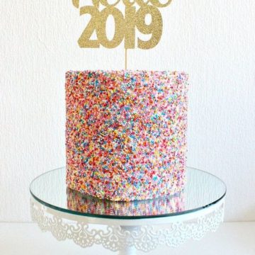 Amazing new year cake idea
