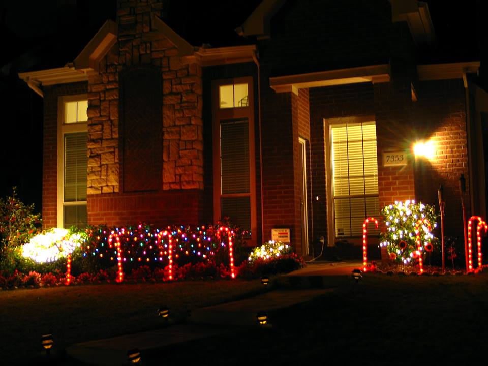 Charismatic Light Decoration In Outdoor
