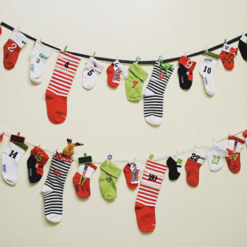 Funky Socks Christmas Count Down Calander