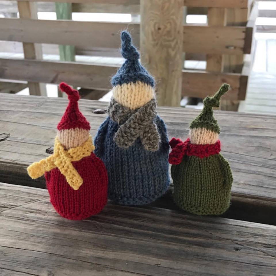 Knit Christmas Ornaments