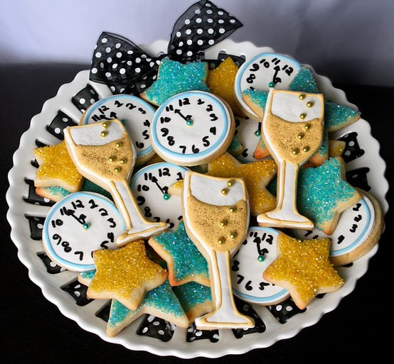 Ultimate New Year Eve Party Cookies