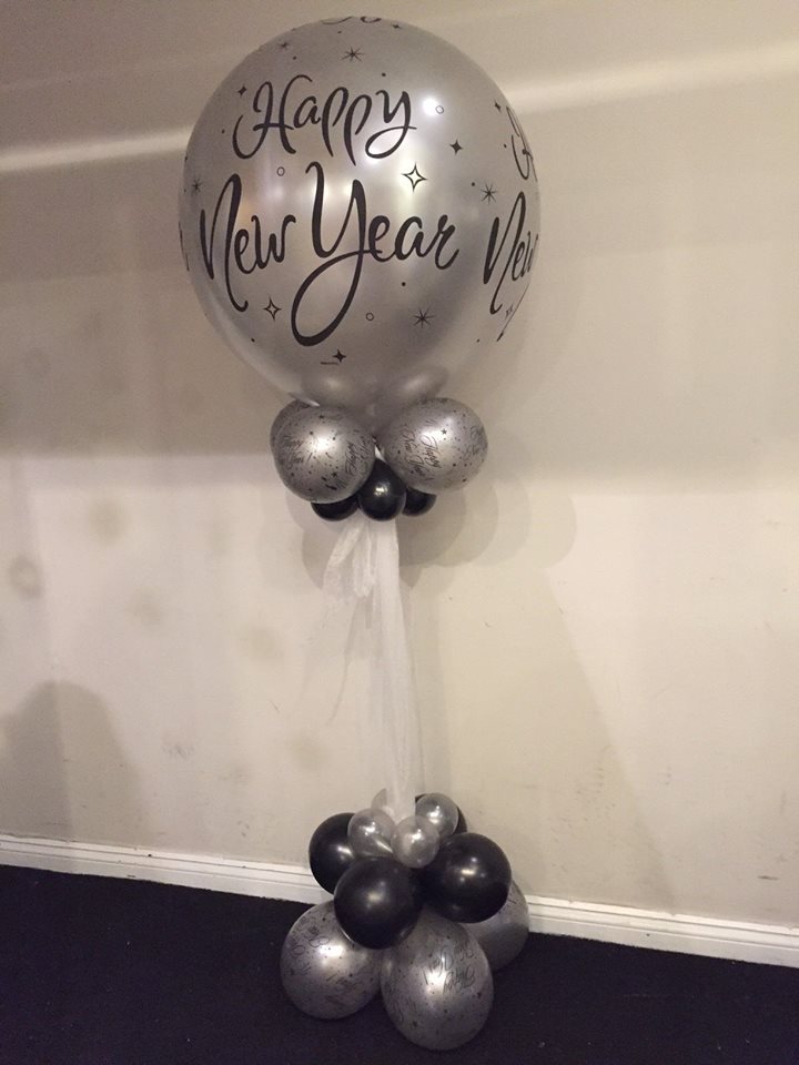 Wonderful New Year Printable Balloon Decor At Home