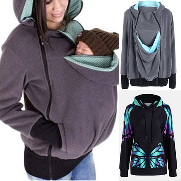 Amazing Hoodie Design To Carry Baby
